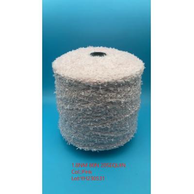 2MM Sequin Yarn with Butterfly Yarn