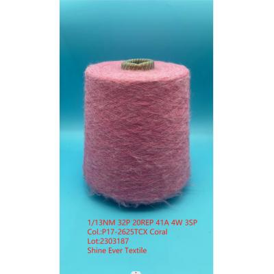 Recycle Polyester Brush Yarn For Knitting